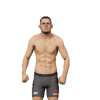 Nate Diaz Fight Sticker by EA SPORTS UFC