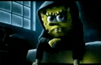 Serious Spongebob GIF