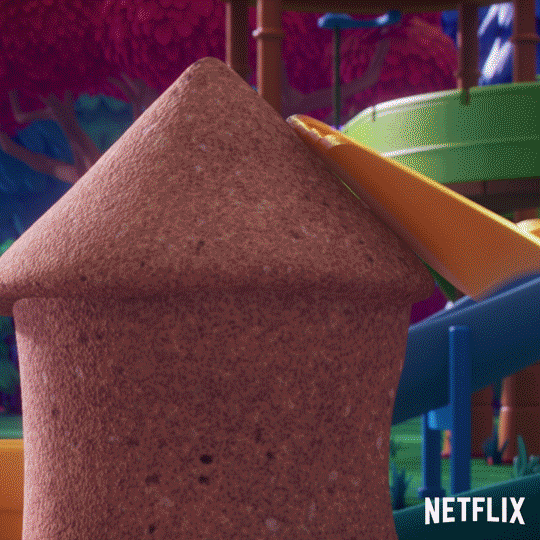monsters sandcastle GIF by NETFLIX