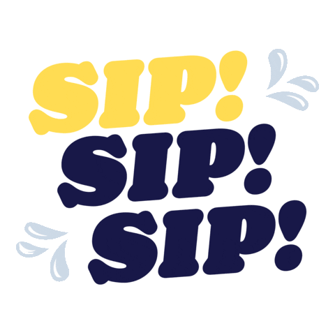 Water Sip Sticker by Hey Lita