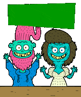 Your Dead Cartoon Sticker by Augenblick Studios