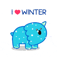 Snow Day Sticker by DINOSALLY