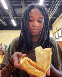 Jamaican Patty Eating GIF