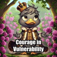 Wisdom Courage GIF by sirduckbeth