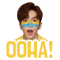 OOHAHK anson lo ooha ooha hk ooha x anson Sticker