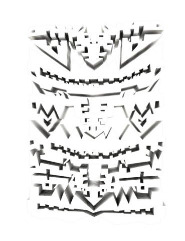 3d totem rocking Sticker by Miron