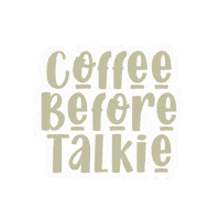 Coffee Time Sticker