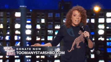 michelle wolf GIF by Night of Too Many Stars HBO