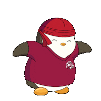 Penguin Wow Sticker by Pudgy Penguins