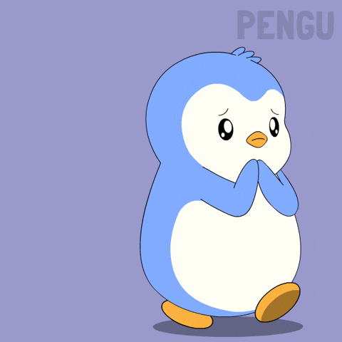 Scared Uh Oh GIF by Pudgy Penguins
