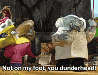 Glasses Puppet GIF by Fire Mountain Productions