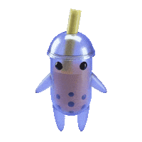 Happy Bubble Tea Sticker