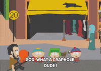 eric cartman street GIF by South Park 