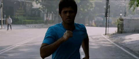 madhavchaibisket giphyupload running telugu telugu gifs GIF