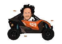 Car Rally Sticker by Shamilov