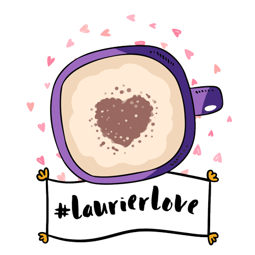 Coffee Valentines Sticker by Wilfrid Laurier University