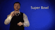 Super Bowl Asl GIF by Sign with Robert