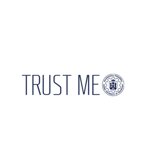 put_poznan trust me poznan politechnika politechnika poznańska Sticker