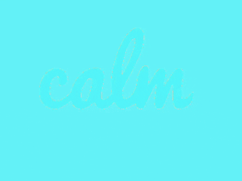 Calming Calm Down GIF by Barbara Pozzi