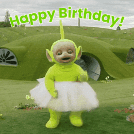 Happy Birthday Bday GIF by Teletubbies