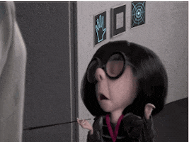 the incredibles edna GIF by Disney Pixar