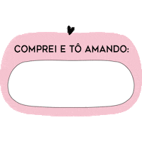 Comprinhas Comprei Sticker by planos pontilhados