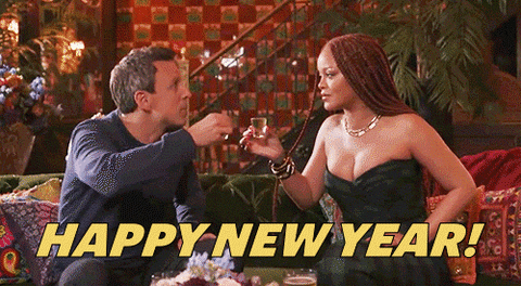 New Year Lol GIF by Late Night with Seth Meyers