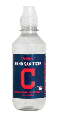 Bathletix baseball mlb cleveland indians Sticker