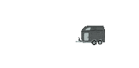 horzdrive pferd anhänger pferdeanhänger horsetrailer Sticker