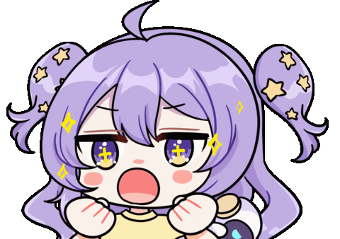 Girl Wow Sticker