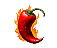 pinupchile hot chile pepper Sticker