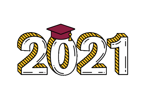 Class Of 2021 Sticker by Arizona State University