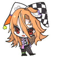 MWD_777 orange streamer vtuber vt Sticker