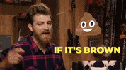 Good Mythical Morning Poop GIF by Rhett and Link
