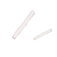 White Lines Arrows Sticker