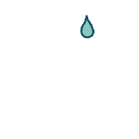Water Sweat Sticker by CHOOCHOO-ca-CHEW