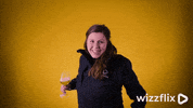 Wizzflix_ beer yellow spin good job GIF