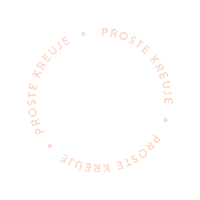 proste_kreuje pink marketing creative circle Sticker