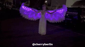 Christmas Angel GIF by Cherry Johnson