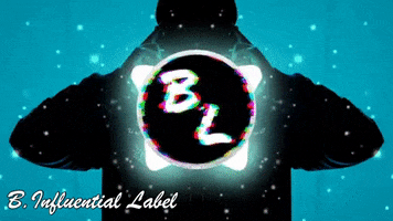 B_Influential_Label music anime fire blue GIF