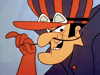 Inspector Gadget Evil Villain GIF