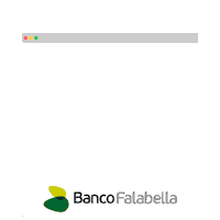 Bancofalabellape banco falabella gennials cuenta de ahorro banco falabella peru Sticker