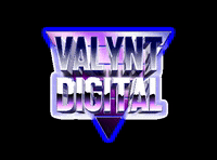 valyntdigital digital neon creative agency GIF