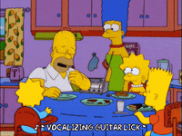 homer simpson singing GIF