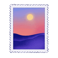 Blue Mountains Hello Sticker