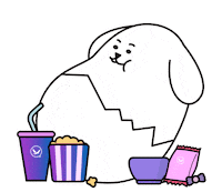 Eating Sticker by PGTalk