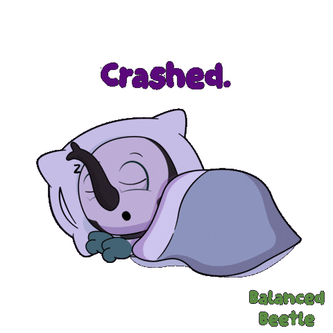 Bed Sleeping Sticker by VeeFriends