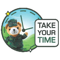 Time Recruit Sticker by Our Singapore Army