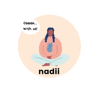 nadii_wellness yoga meditation mental health breathe GIF