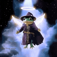 The_Frog_Mage magic angel flying fantasy GIF